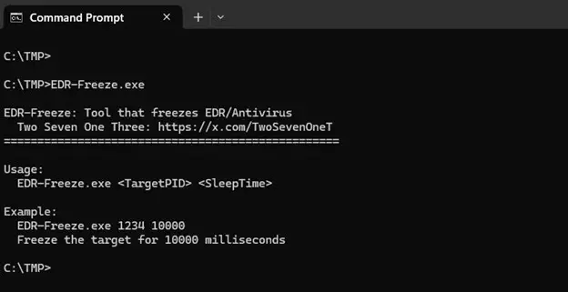 ابزار جدید EDR-Freeze که EDR و آنتیویروسها را در حالت کُما قرار میدهد! 2 EDR-Freeze