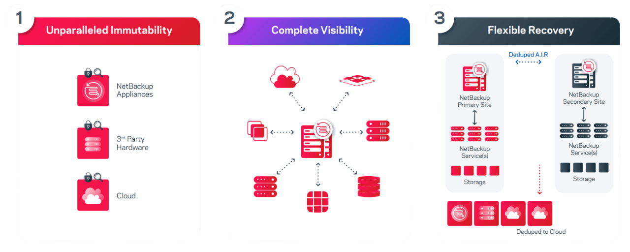 وریتاس نت بکاپ | Veritas NetBackup – محافظ سازمان شما 6 انواع netbackup