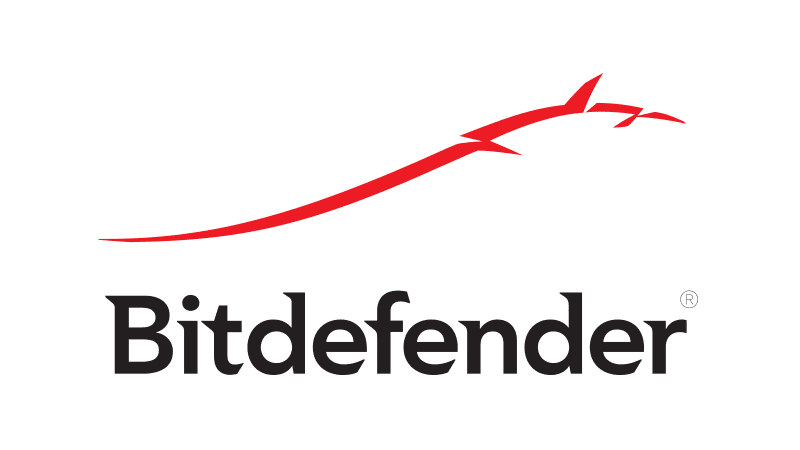 LOGO bitdefender red white