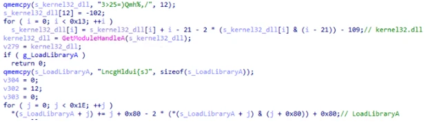 بدافزار NeedyMantis در عملیات هدفمند پس از نفوذ شناسایی شد 1 A code snippet for x86 architecture manipulating memory addresses and performing data manipulation.